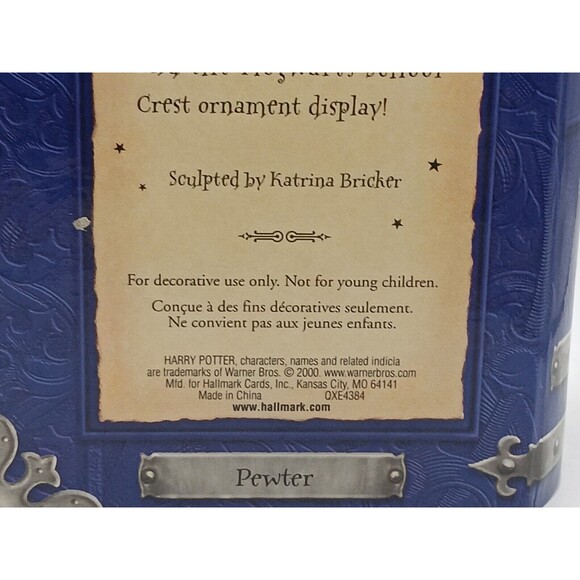 HARRY POTTER Dumbledore Ornament Hallmark Keepsake Professor Vintage Retired - Picture 9 of 9